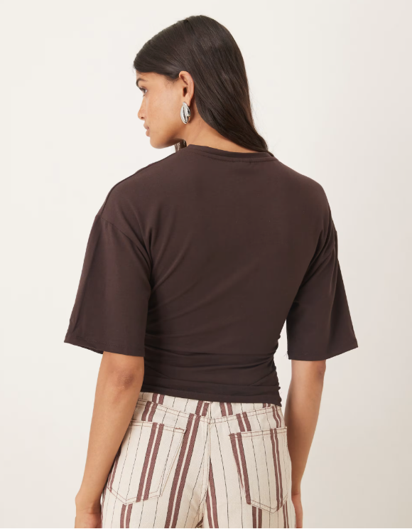 Ruched Fitted Top
