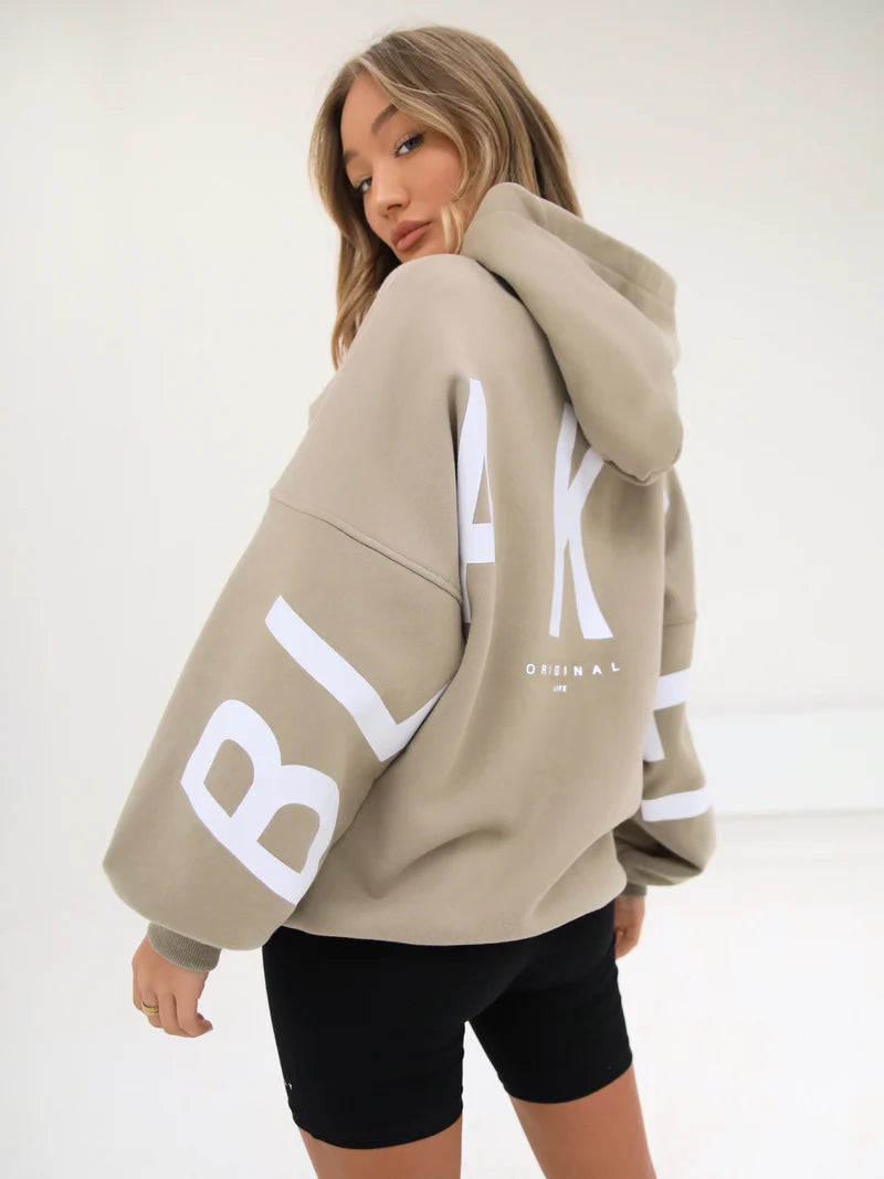 Oversized Graphic Hoodie