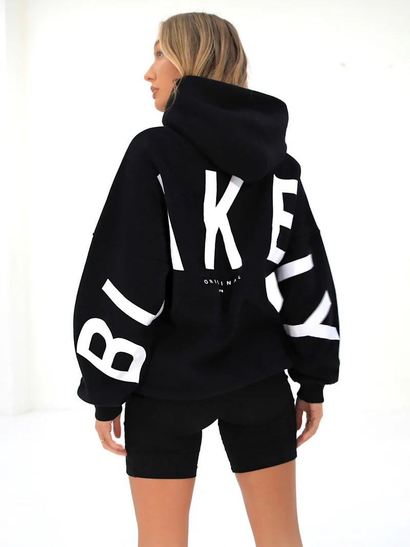 Oversized Graphic Hoodie