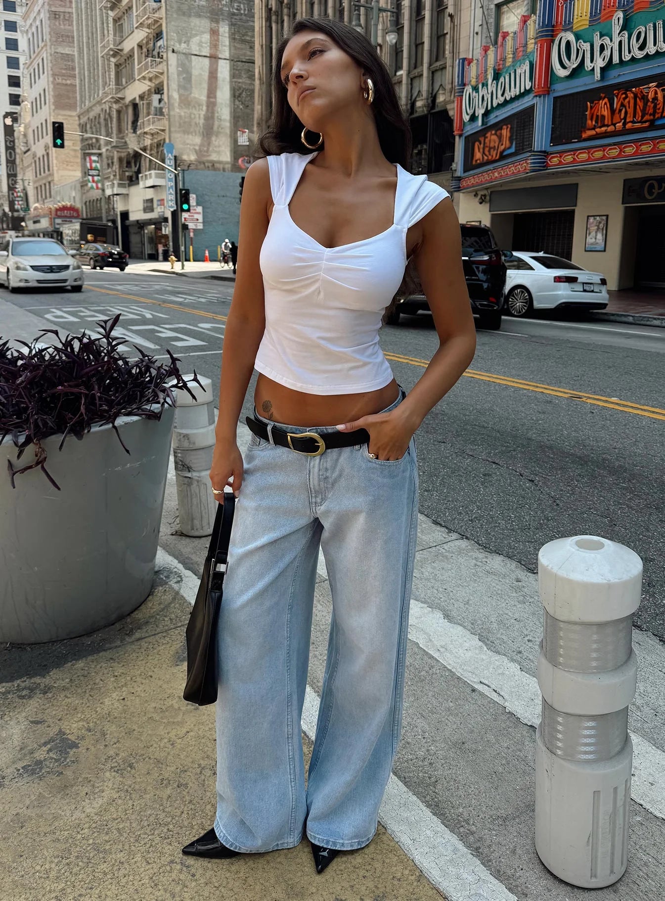 The Harper Wide-Leg Denim
