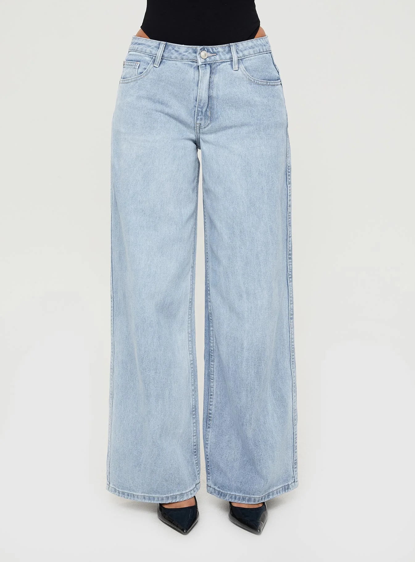 The Harper Wide-Leg Denim