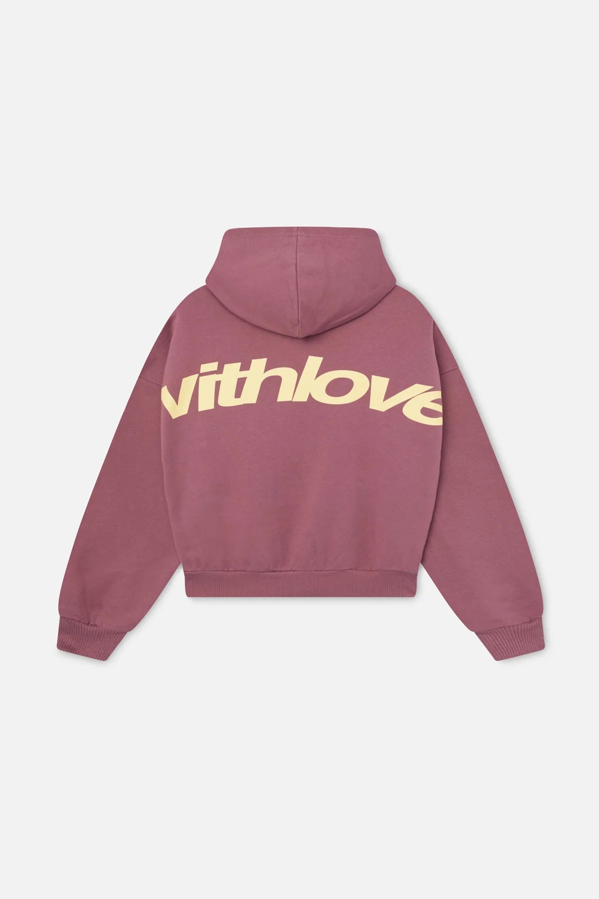 Dusty Rose Printed Hoodie