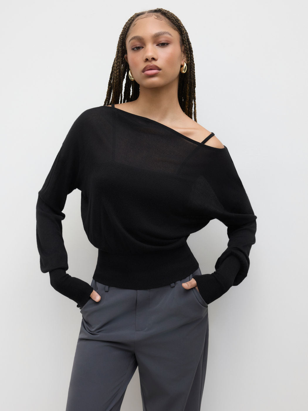 The Sloane Off-Shoulder Sweater