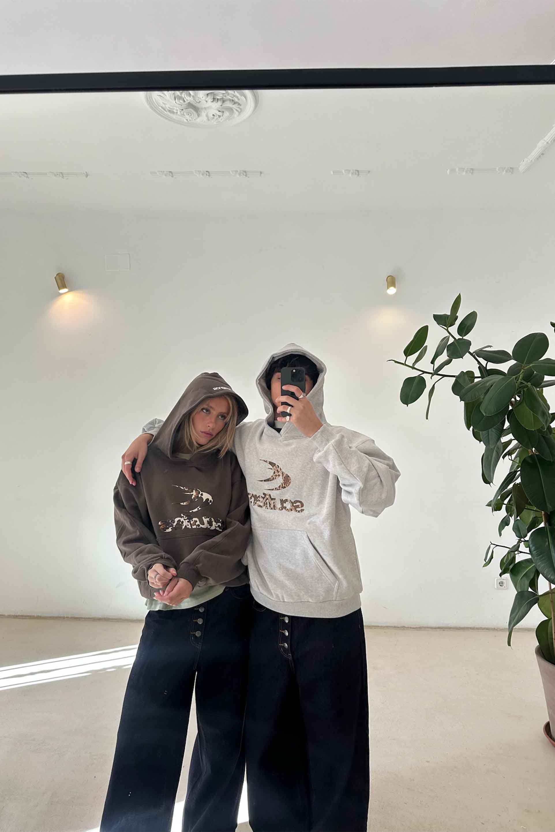 Scuffers Leopard Logo Hoodie