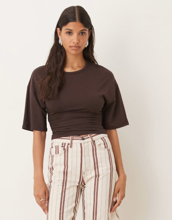 Ruched Fitted Top