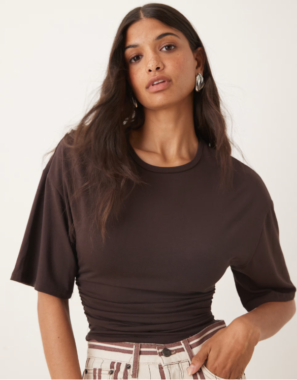 Ruched Fitted Top